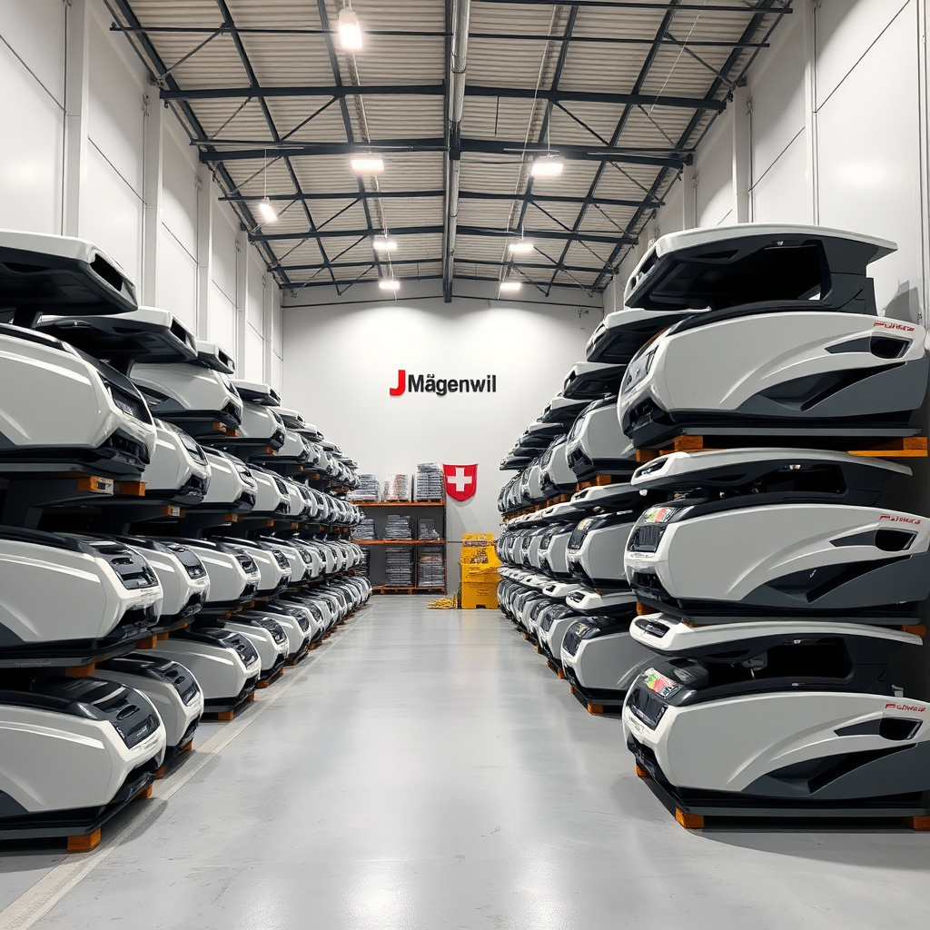 JGolf simulator units in warehouse