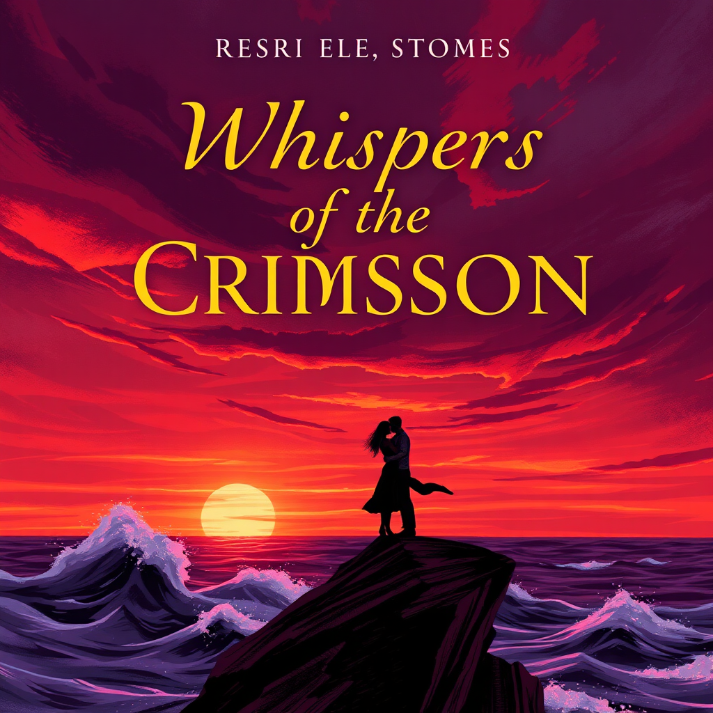 Book cover for Whispers of the Crimson Tide