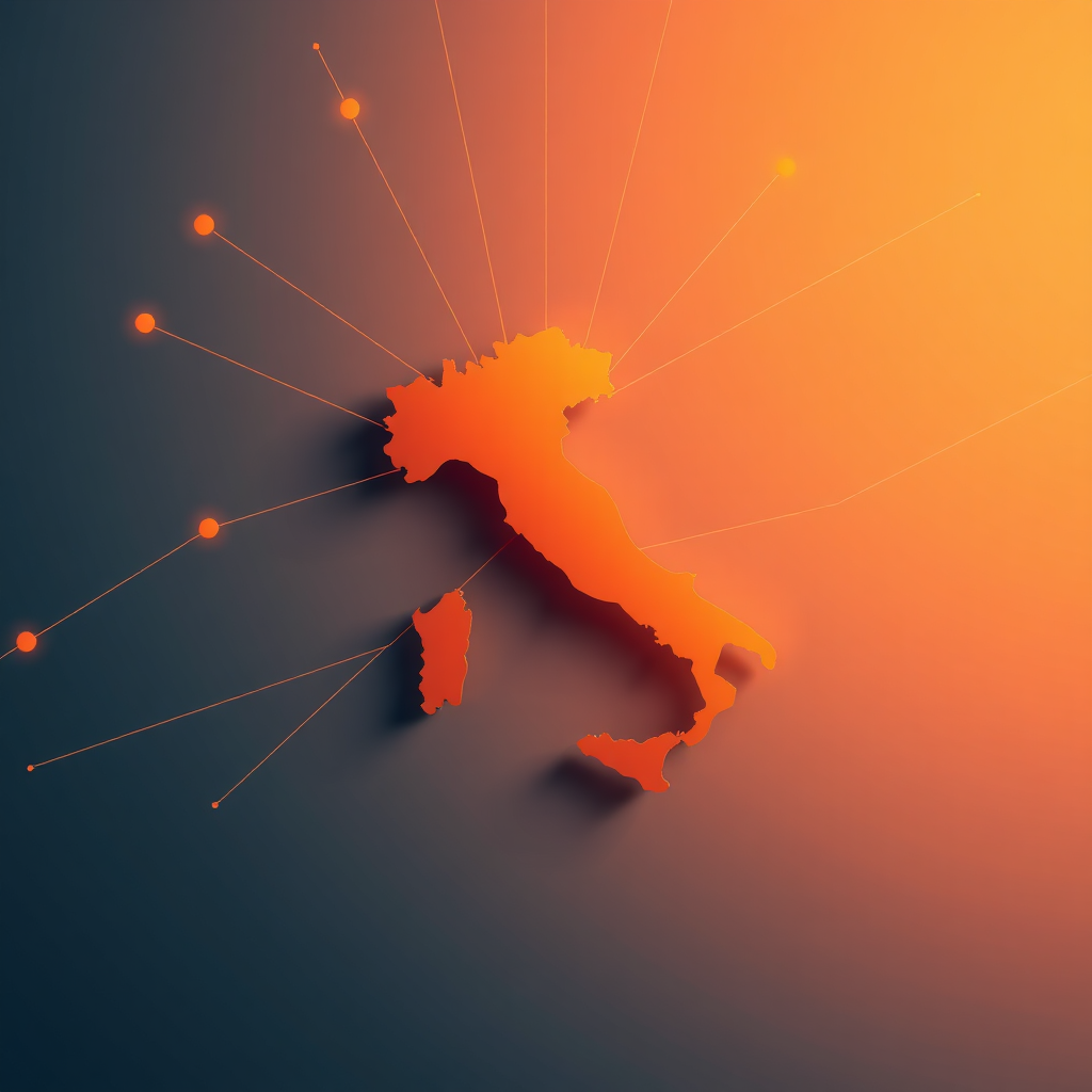 Evocative image of Italian connection