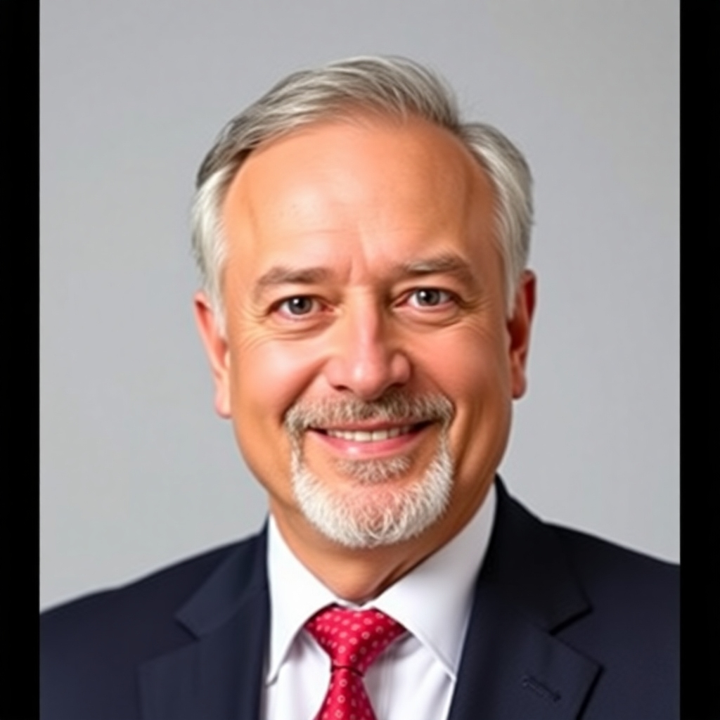 Create a professional portrait of the PPP's party leader, emphasizing a confident and approachable demeanor. The image should be well-lit, with a neutral backdrop, allowing the subject's expression and attire to stand out. The image should be photorealistic and have a clear focus on the party leader.