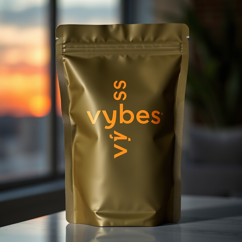 Bolsa de producto Vybes color caqui