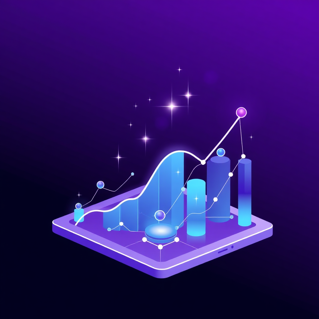 Illustration representing YouTube growth and connection