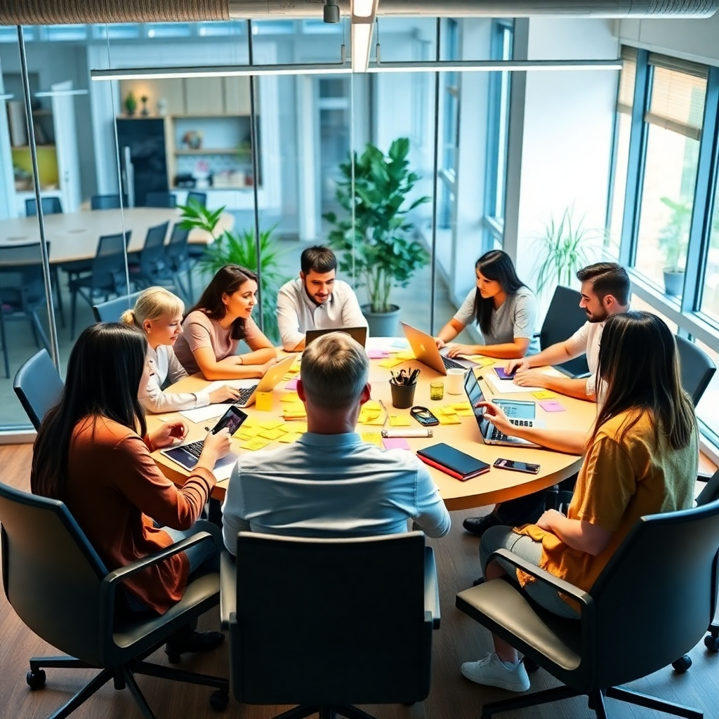 A stylized image of a person proudly displaying a digital certificate of completion beside a futuristic machine that represents AI traffic technology. Bright and energetic lighting highlights the character's excitement, while a backdrop of a bustling digital marketplace suggests newfound success. The colors should be vivid, giving a sense of accomplishment. The style should reflect empowerment and achievement, portrayed in a 4K quality.