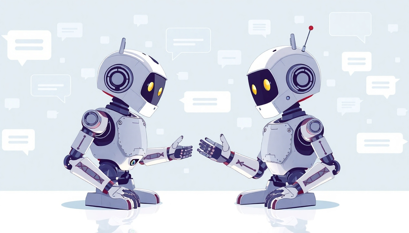 Visualize a happy customer receiving personalized service through a chatbot on their smartphone. The background should include elements symbolizing connection, like digital networks and glowing outlines portraying communication. Use warm colors to represent positivity and satisfaction in this imaginative 4K image.