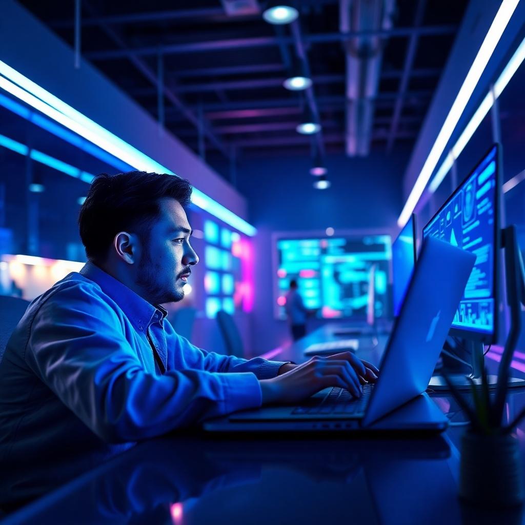 An instructional infographic-style image that visually represents the step-by-step process of using QuickVSL. Each step is highlighted with icons and short captions. The background is clean and modern, focusing on clarity, with vibrant blues and whites promoting a sense of professionalism and ease.