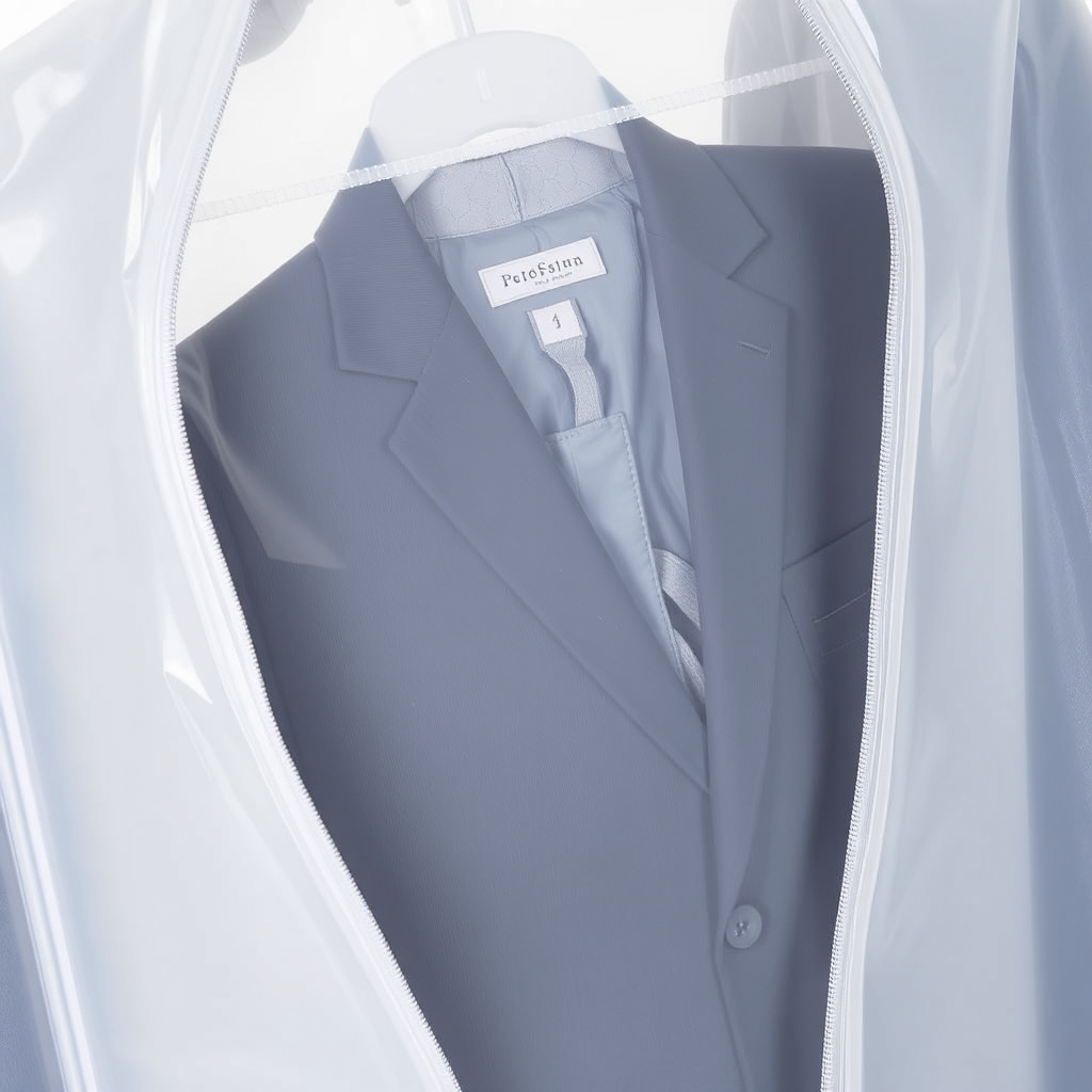 Plastic Zipper Garment Cover