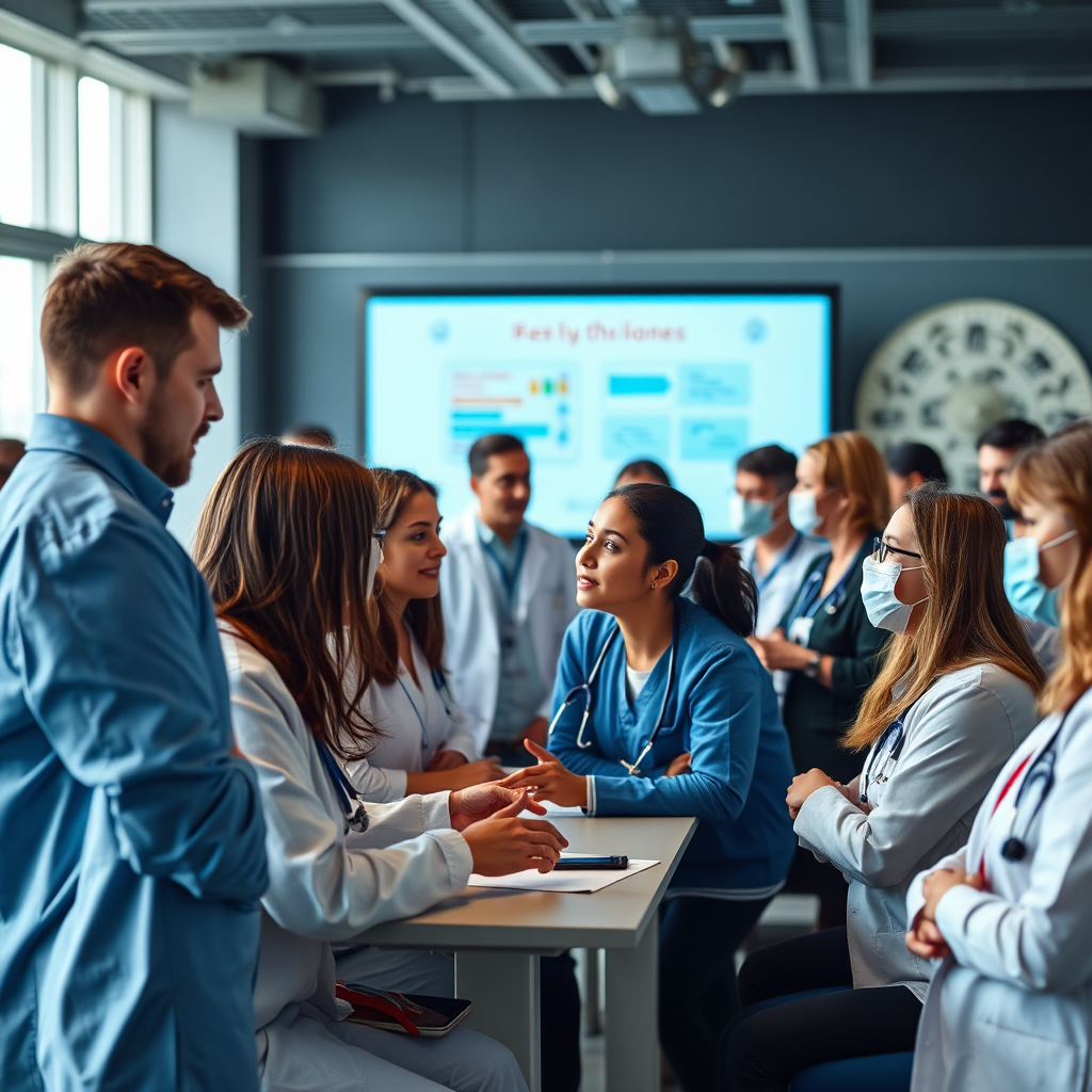 Professional development in healthcare