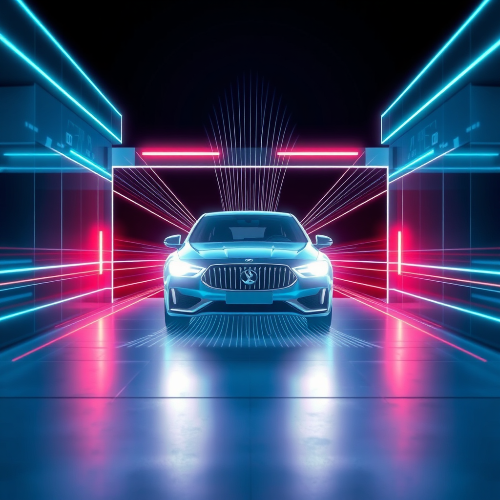 Visualization of vehicle detection system