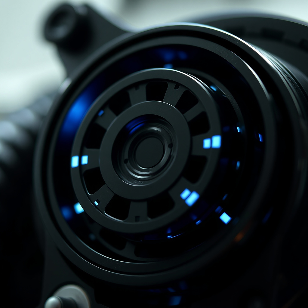 Close-up of RESQ motor materials highlighting durability and weather resistance
