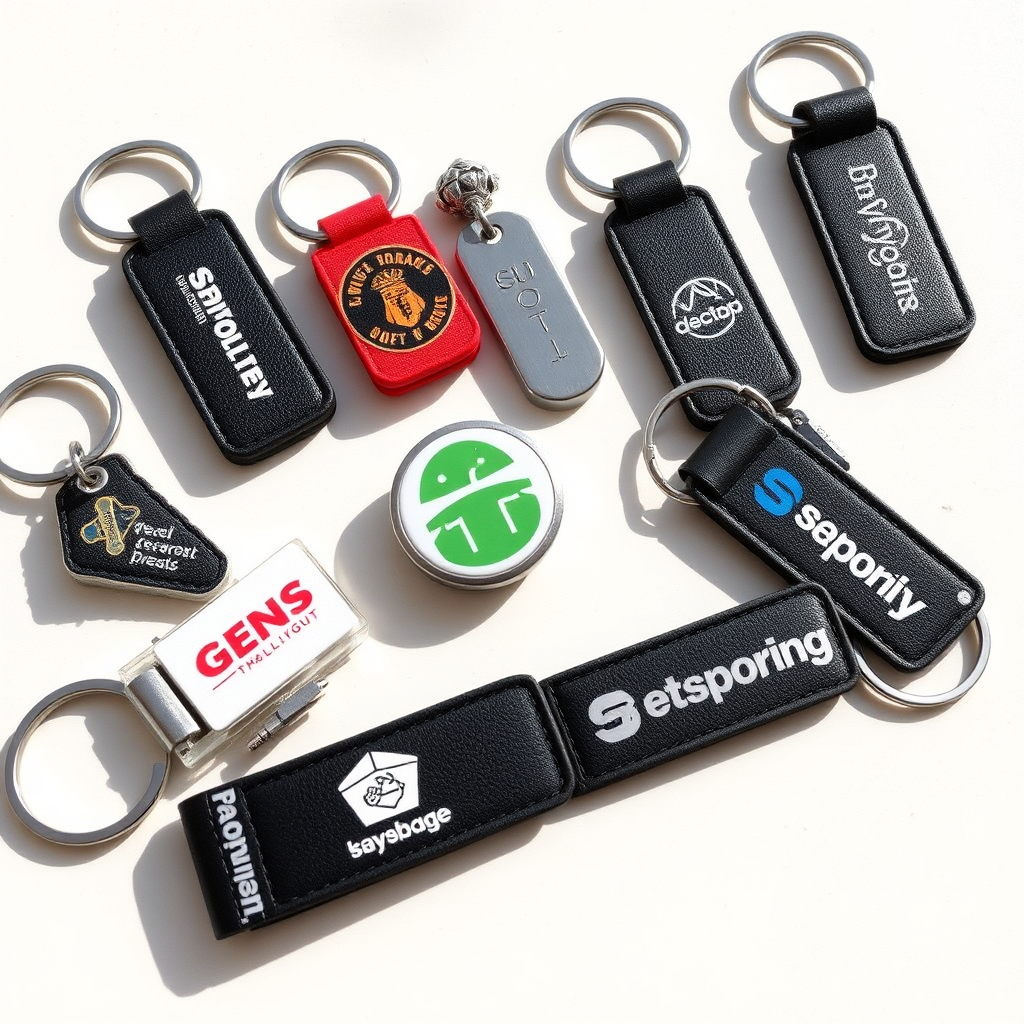 Branded keychains