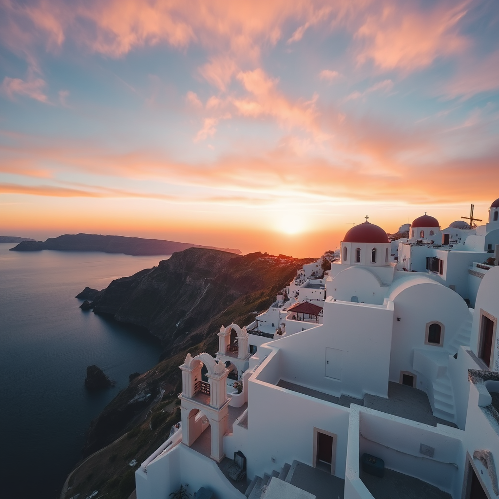 Santorini Caldera Sunset