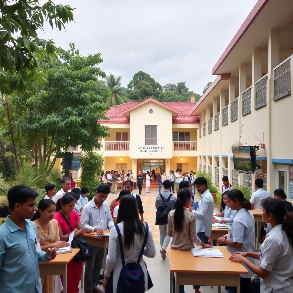 Healthcare education campus in Calicut, India