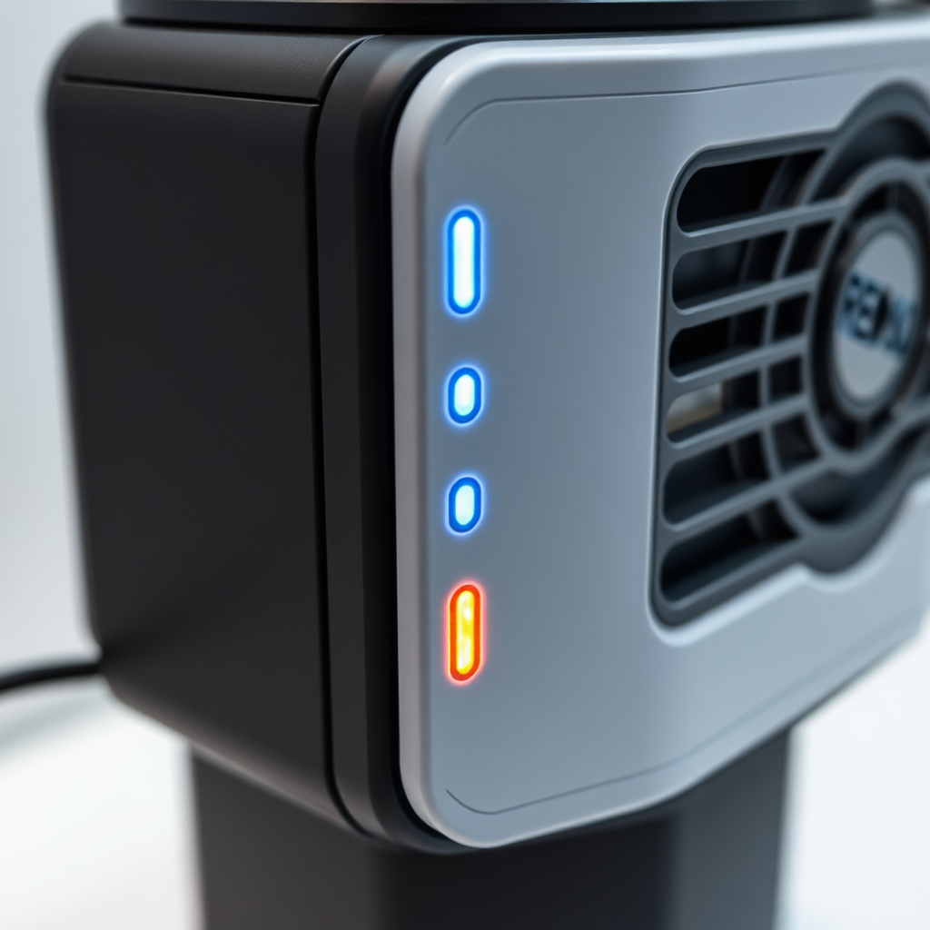 RESQ motor with LED indicators