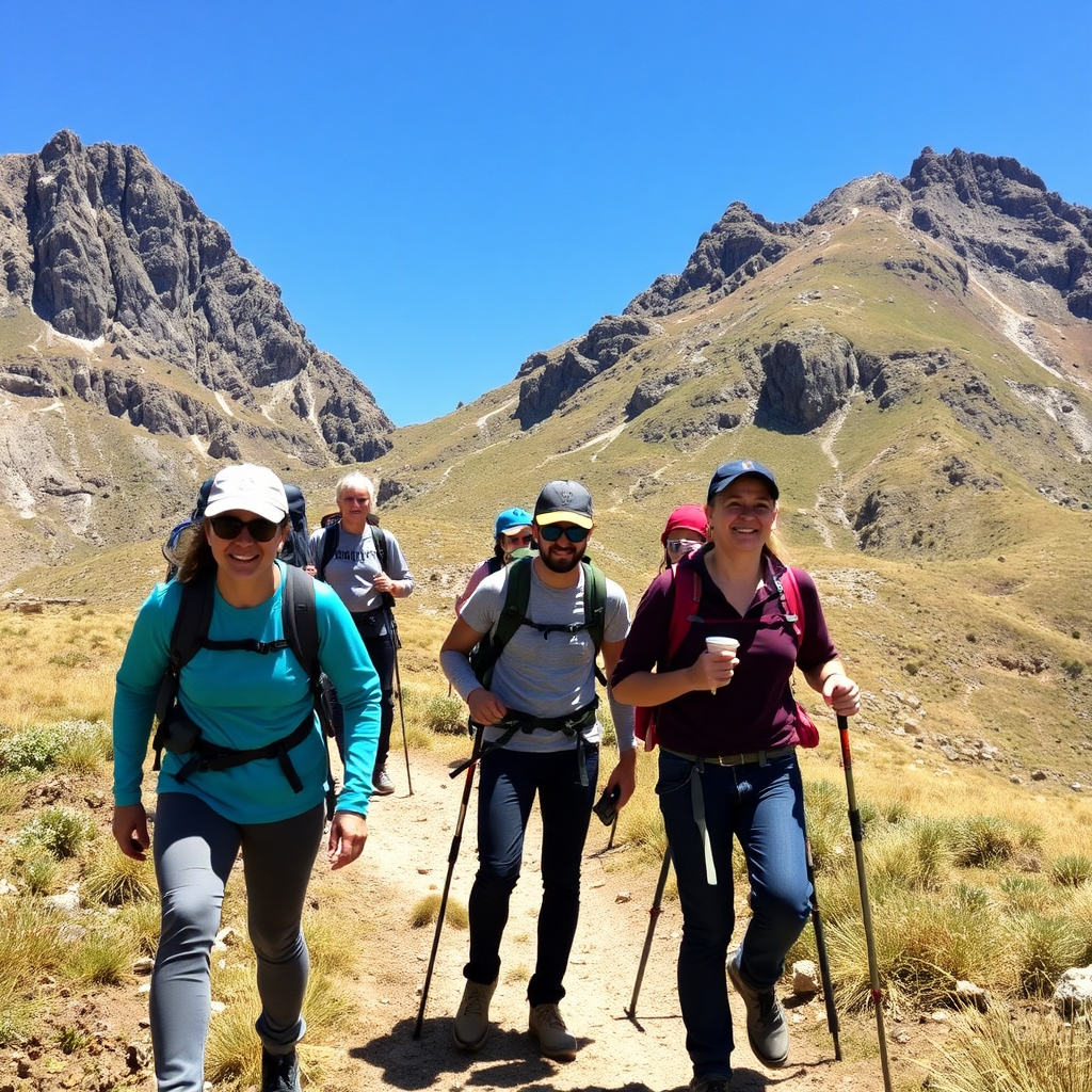 Group Hiking
