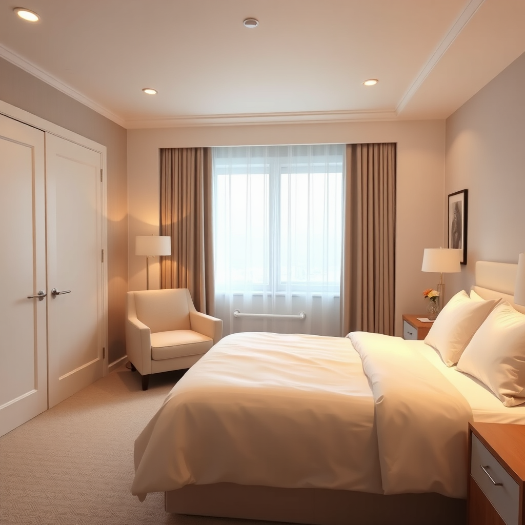 Luxurious private room for mother and baby