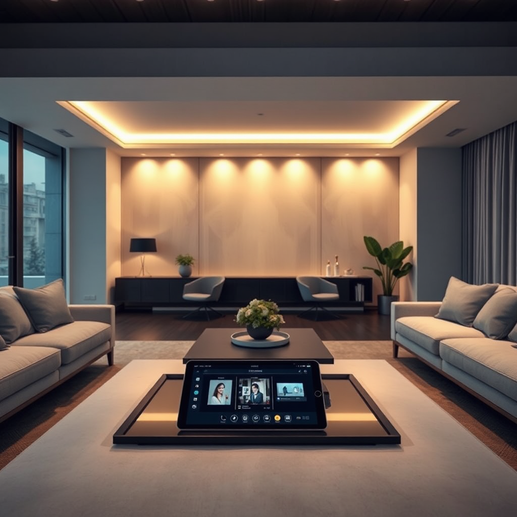 Smart home automation control interface