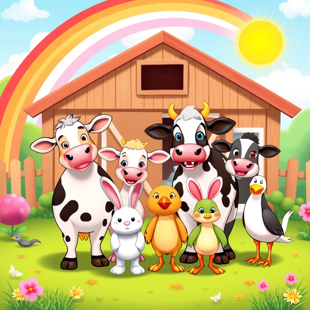 Moo Family characters