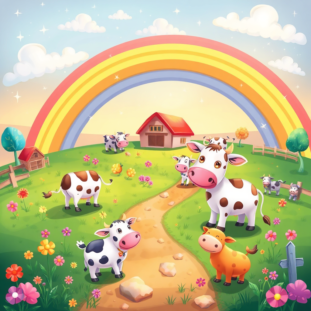 Magical Moo Family farm world