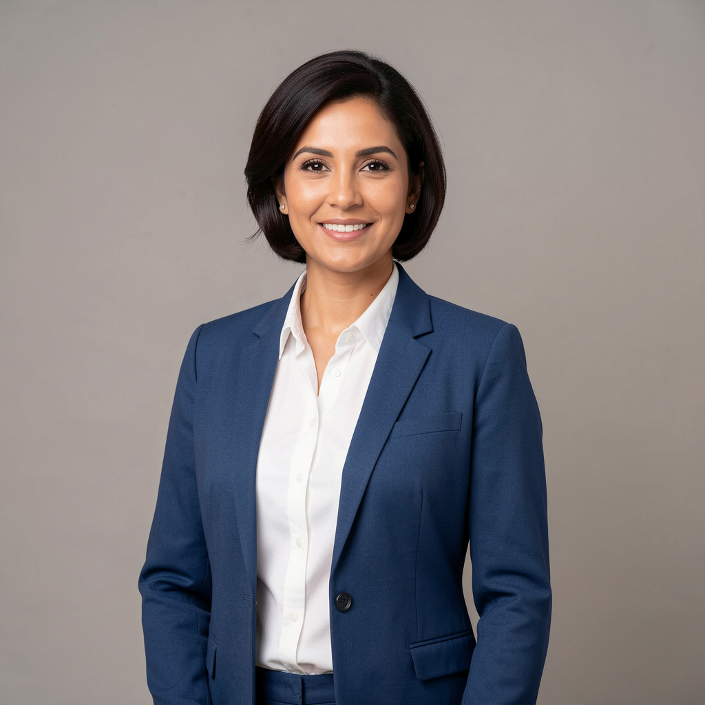 Selected businesswoman character