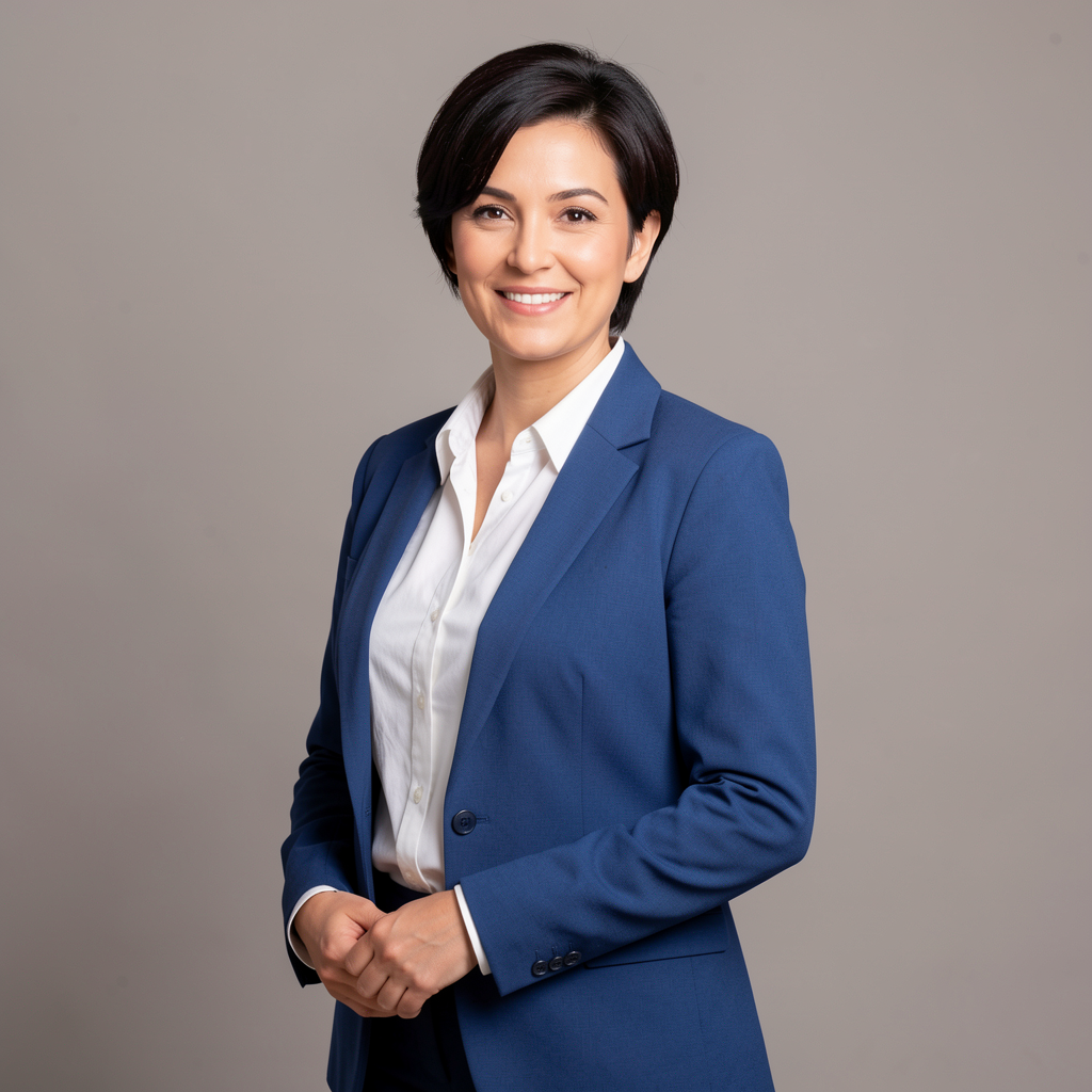 Professional businesswoman character