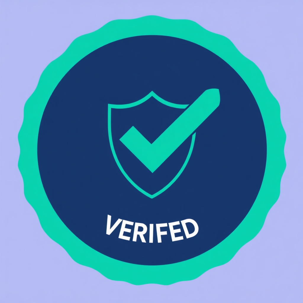 Certificate verification icon