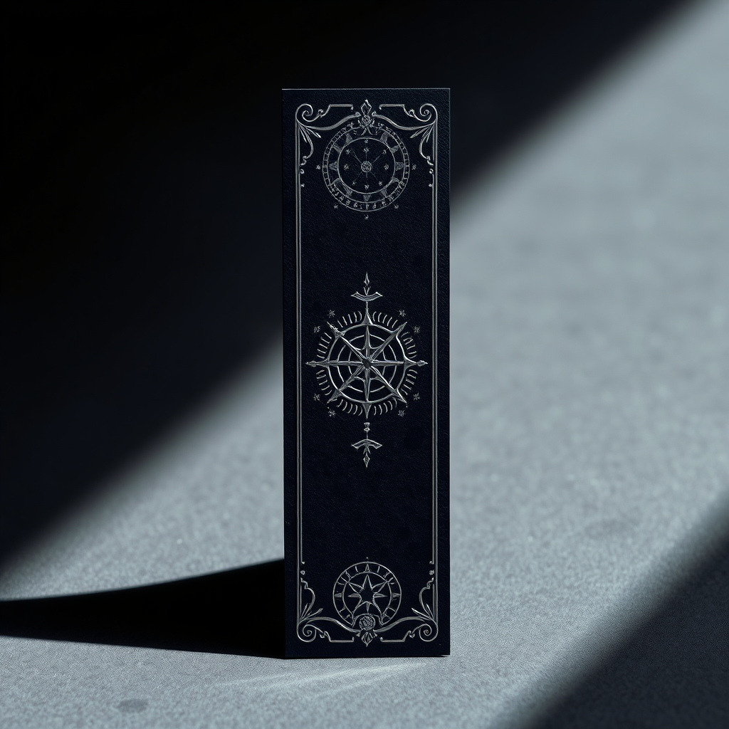 Celestial dark romance bookmark