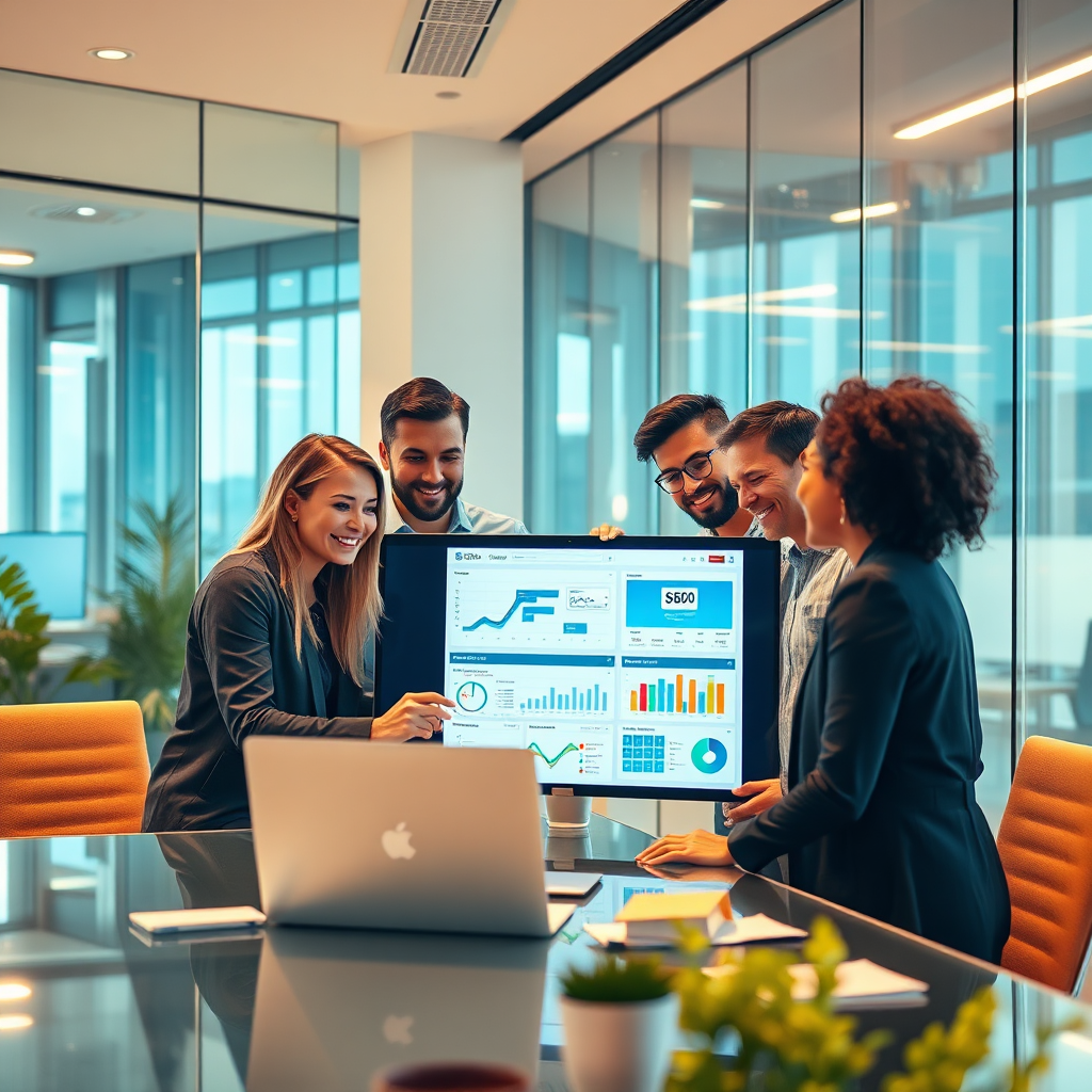 Our SEO Team Collaborating