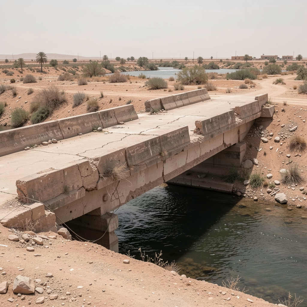 جسر قديم قبل التجديد