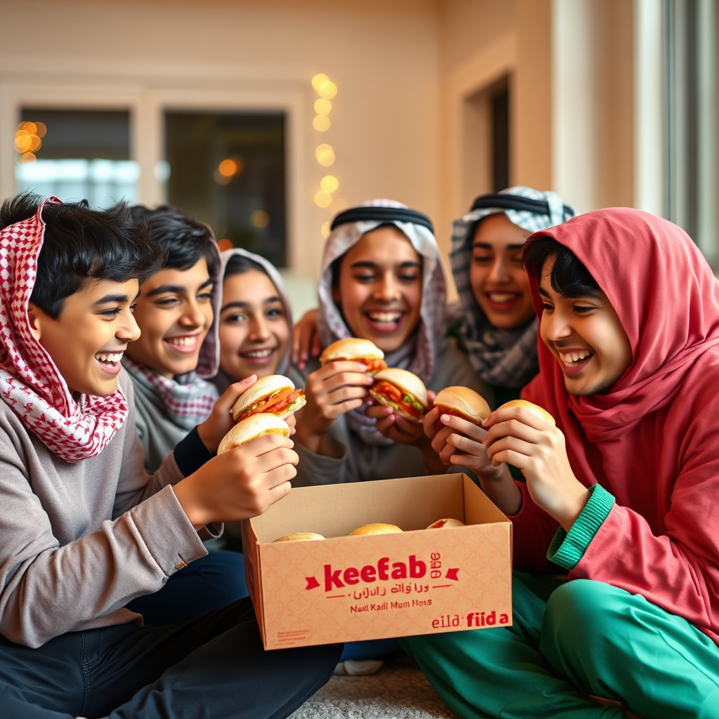 صورة عملاء سعيدين