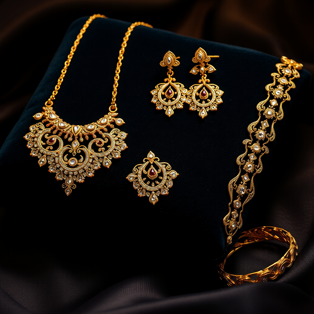 Exquisite Gold Jewelry