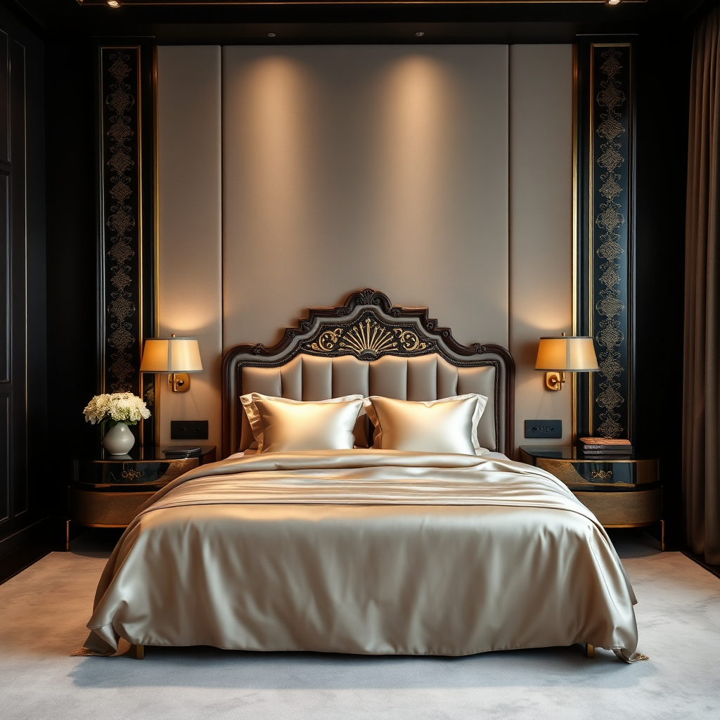 Elegant master bedroom