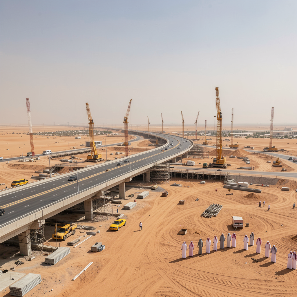 مشروع بنية تحتية