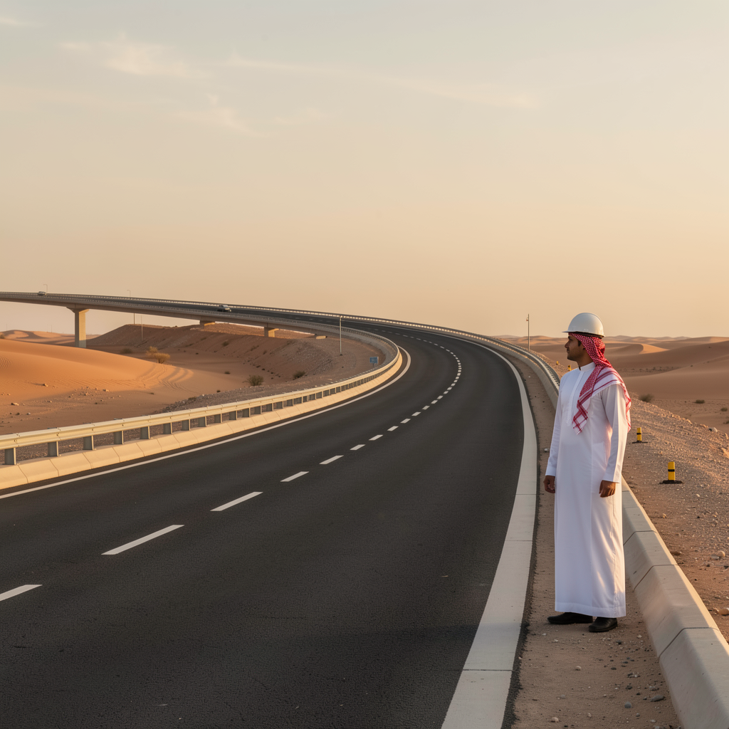 طريق سريع حديث في السعودية