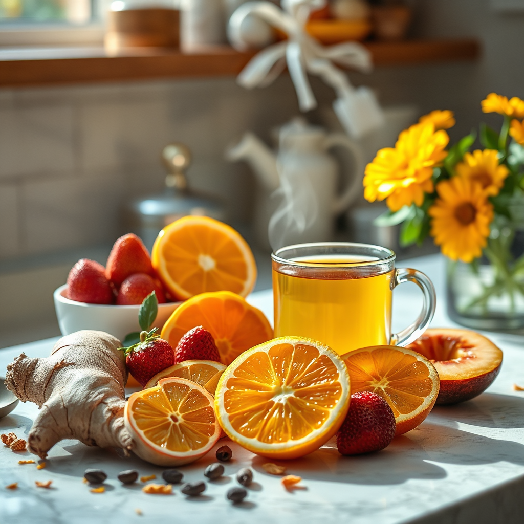 Ginger Citrus Medley hero composition