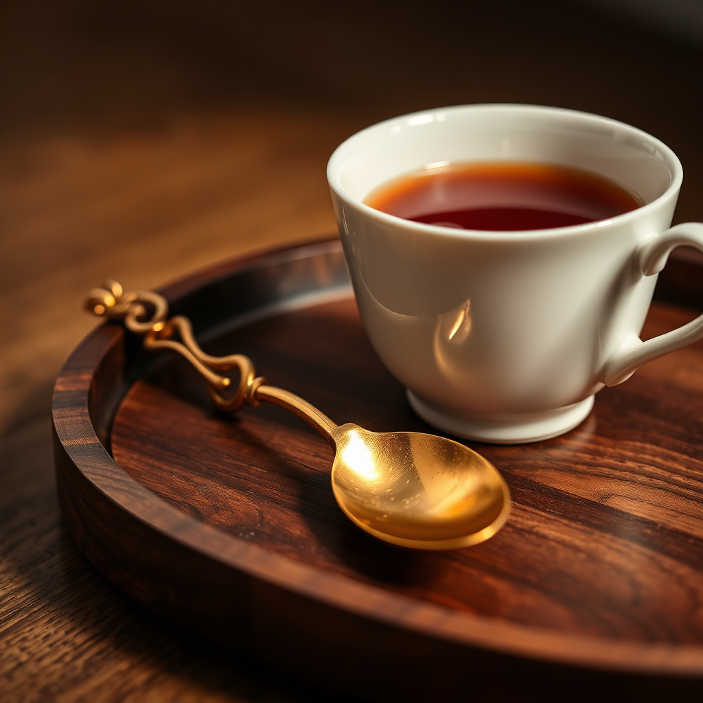 Gold Tea Spoon