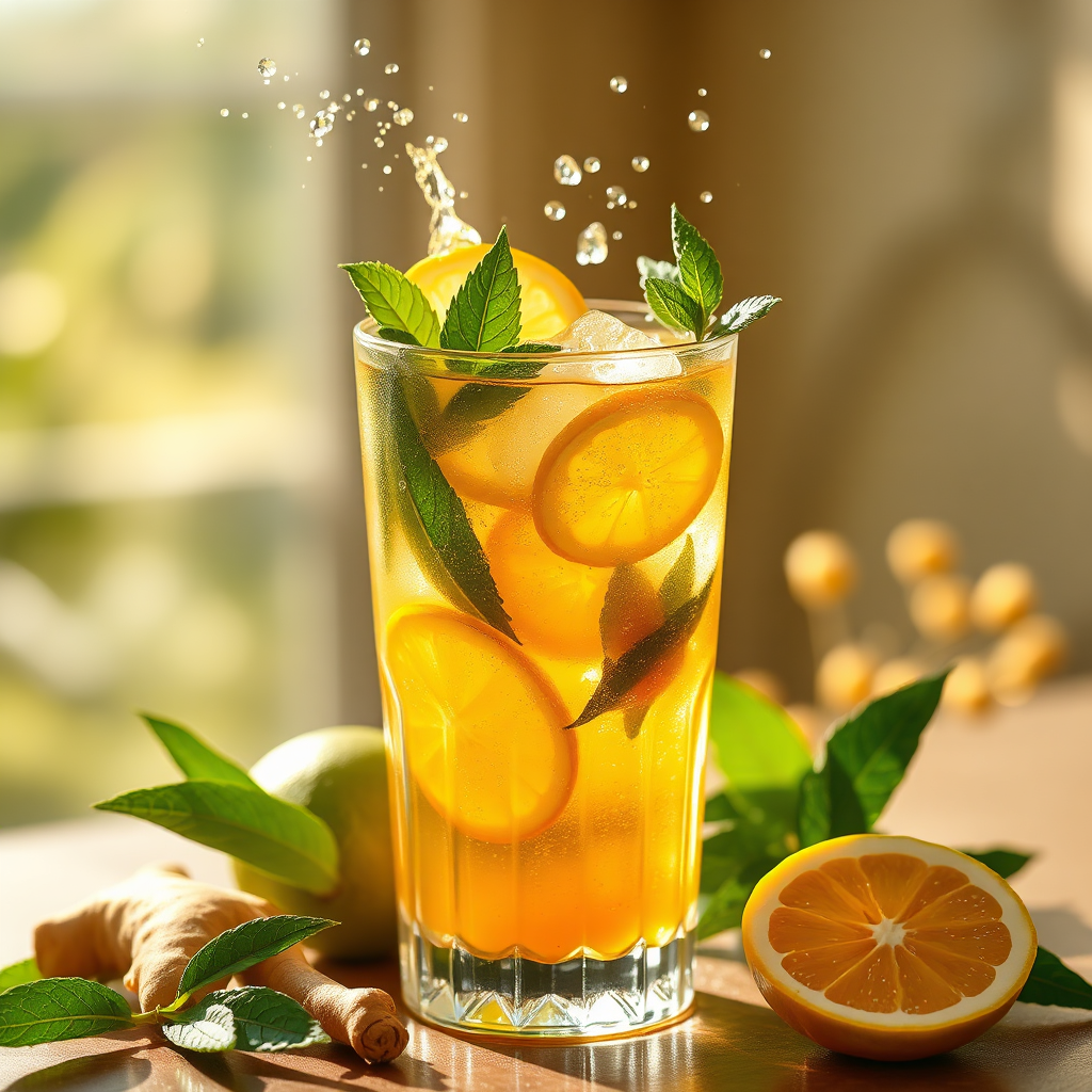 Moringa Lemon Splash hero image