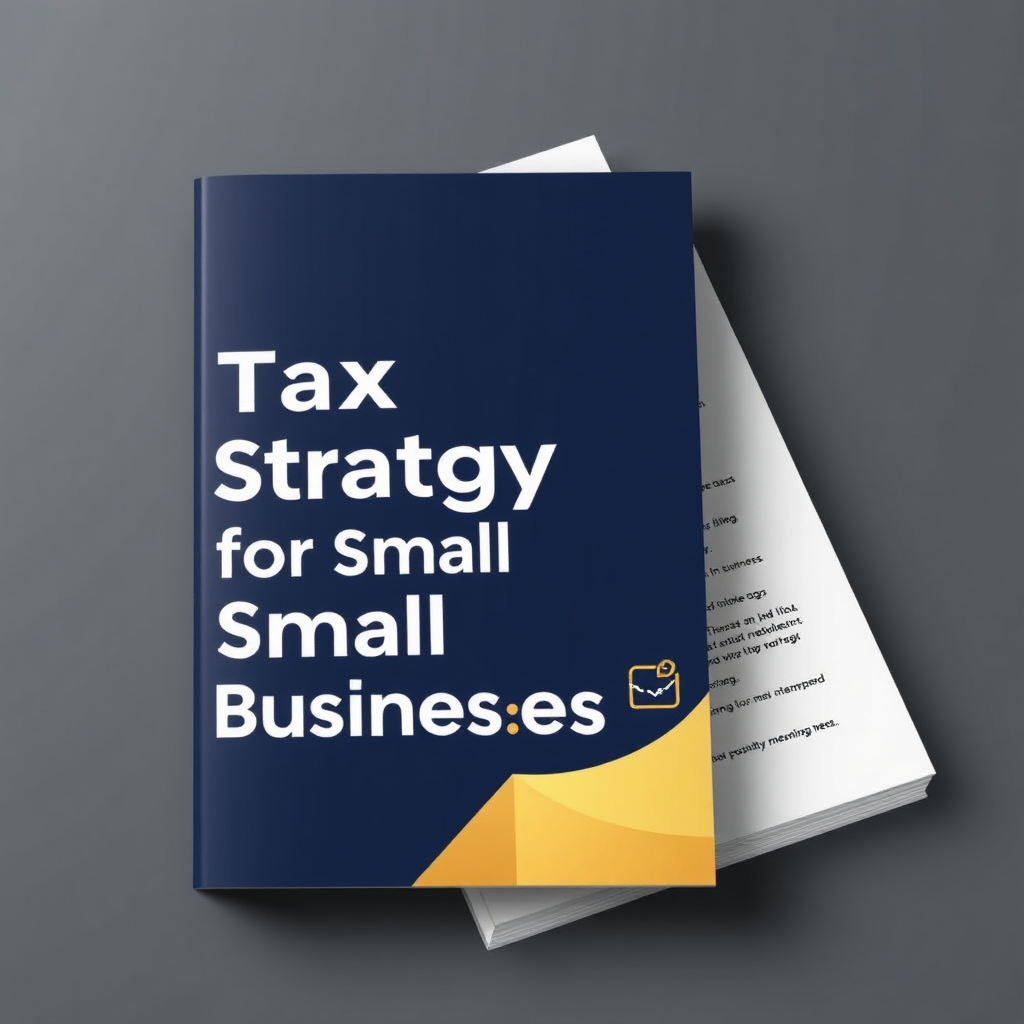 Tax Strategy ebook cover