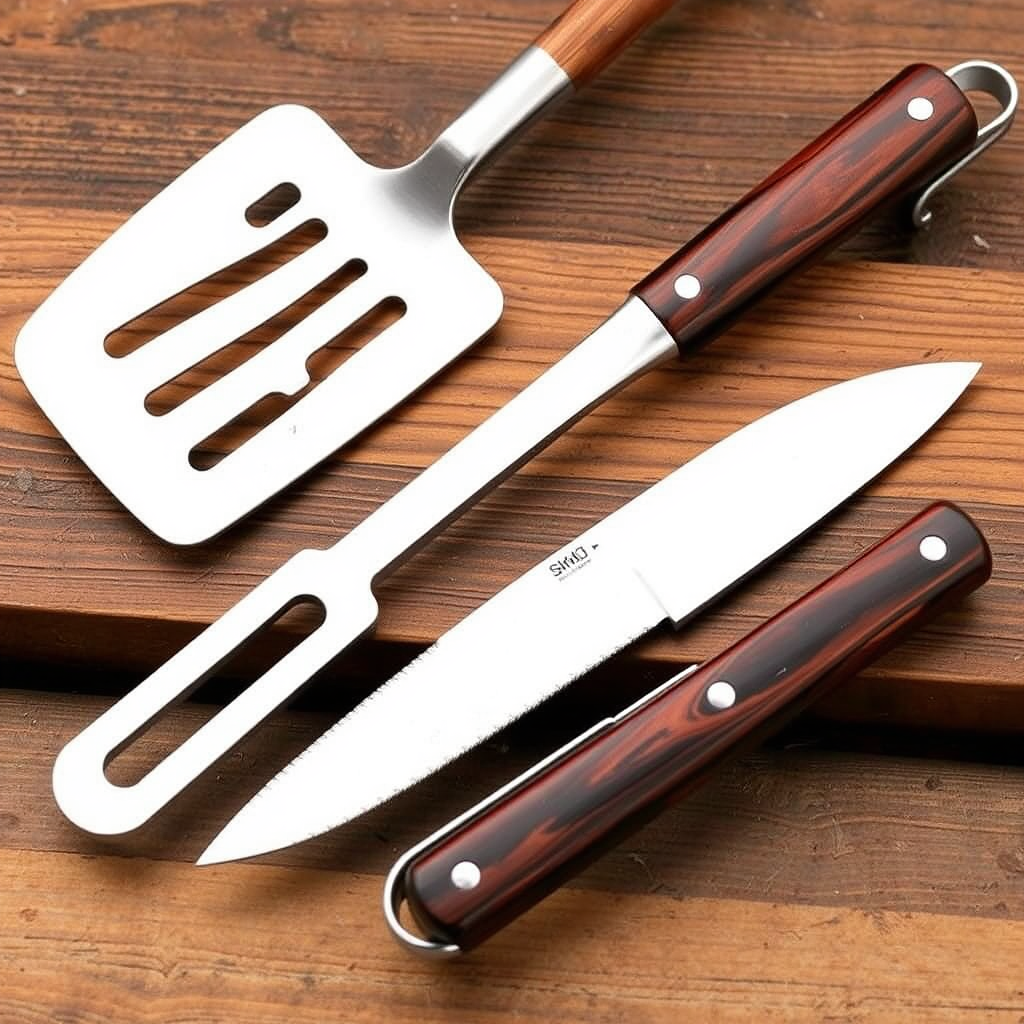 Premium grill tool