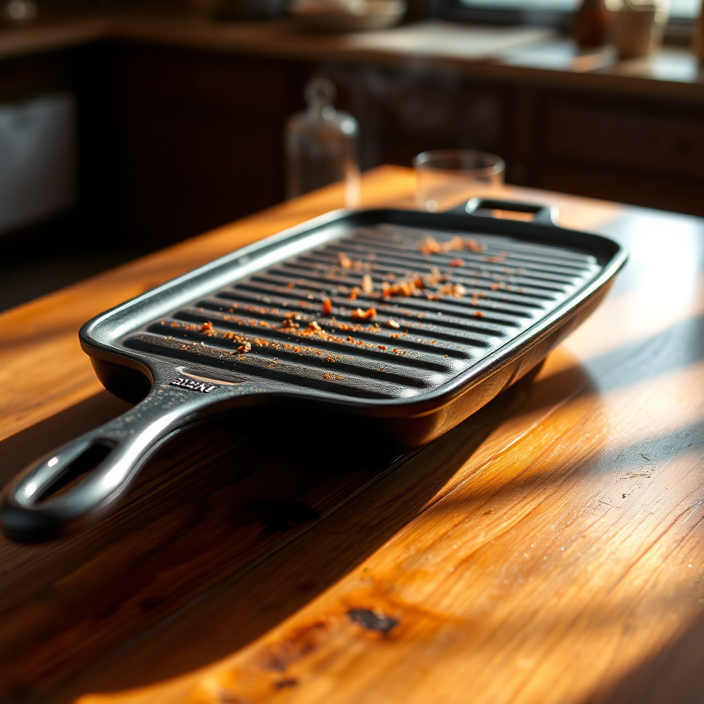 Skillet premium parrilla hierro
