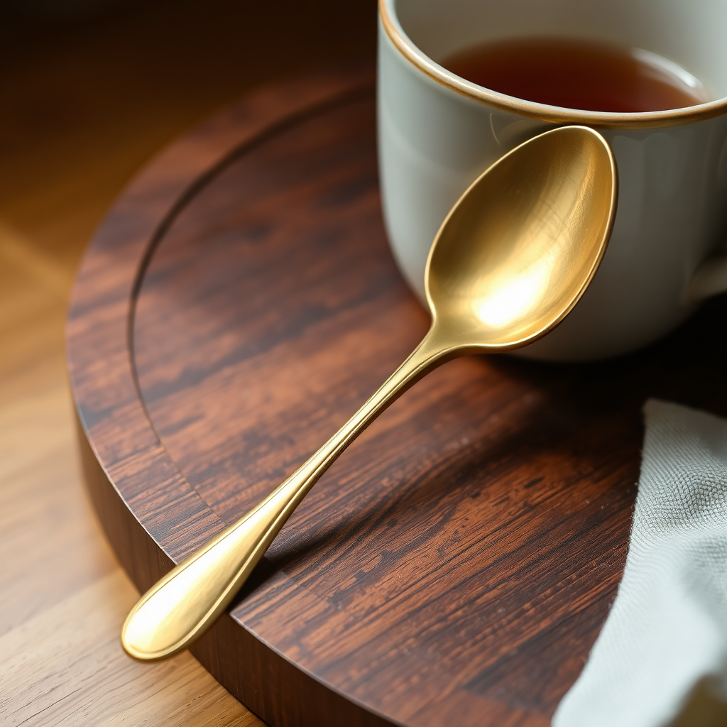 Gold Tea Spoon