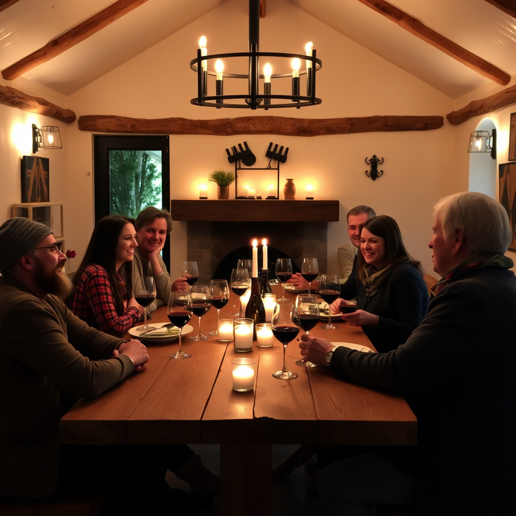 Quincho gathering