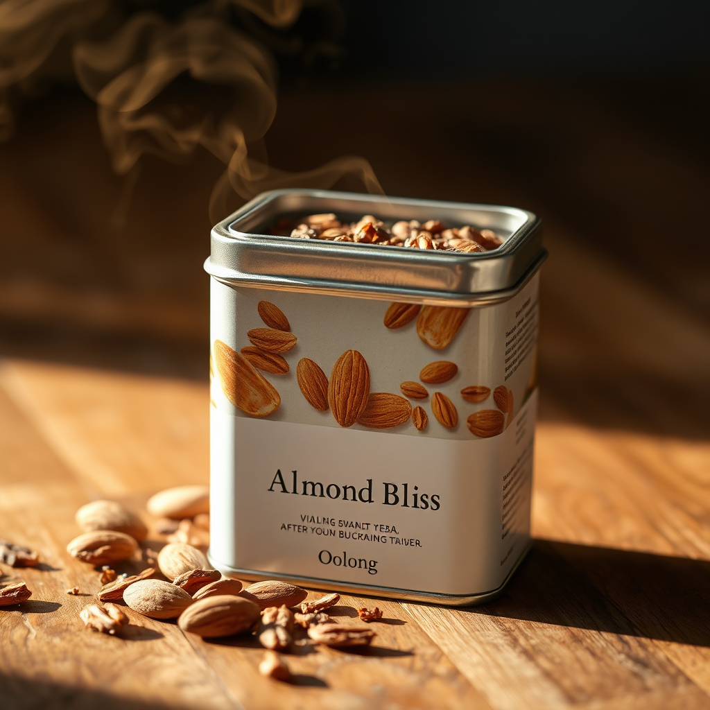 Almond Bliss Oolong tin