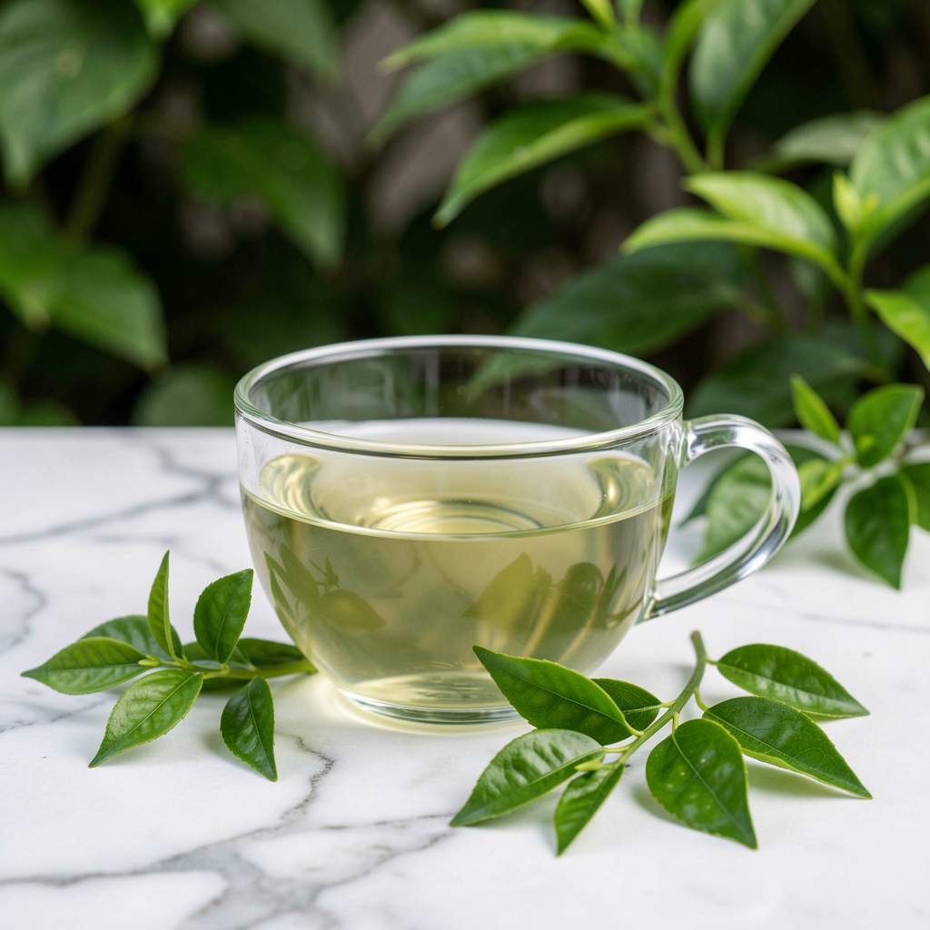 Green tea photography