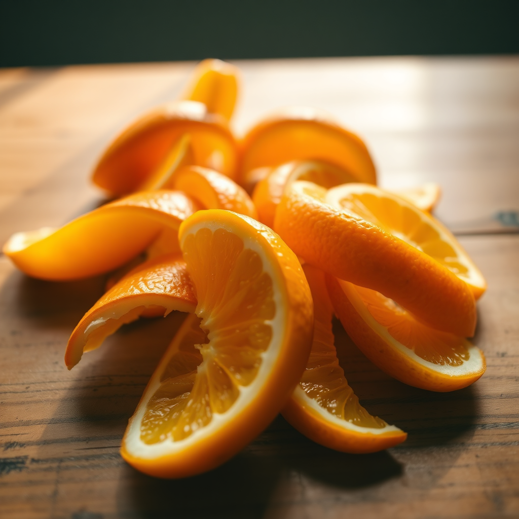 Orange peel visual