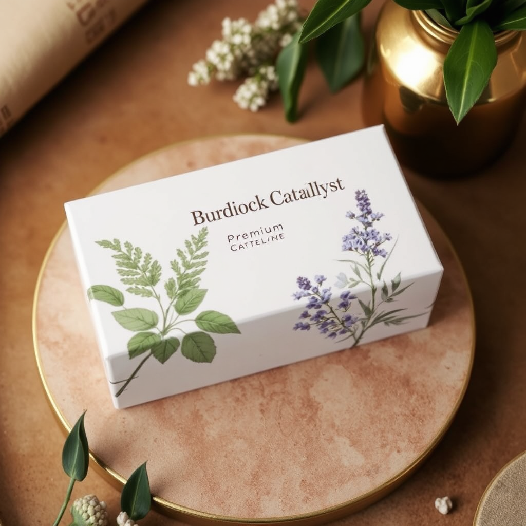 Burdock Catalyst packaging