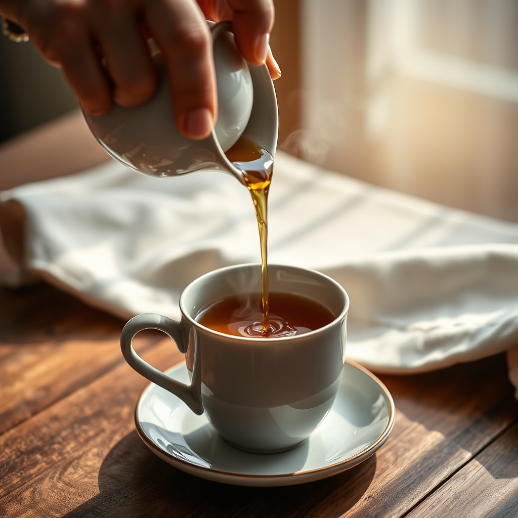 Calm tea preparation