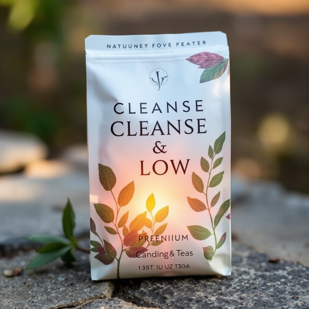 Cleanse & Flow packaging