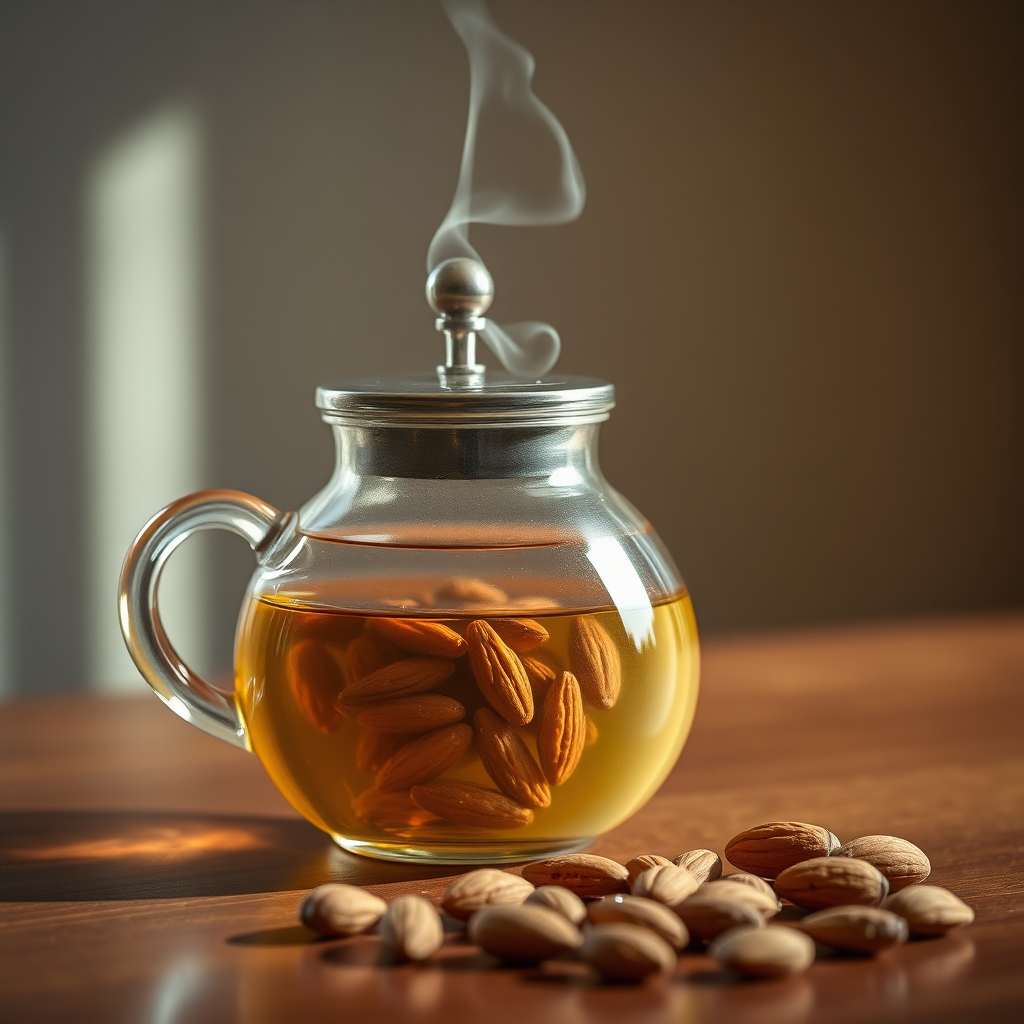 Almond Oolong blend visual