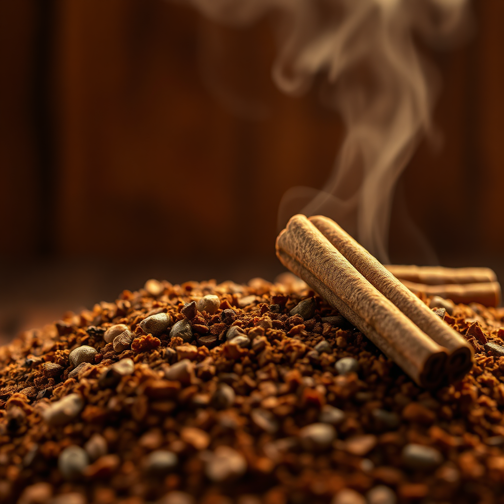 Cinnamon sticks and powder