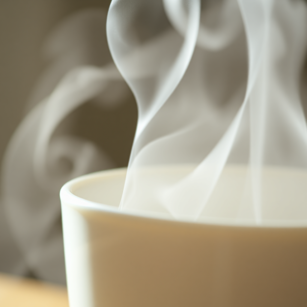 Creamy steam